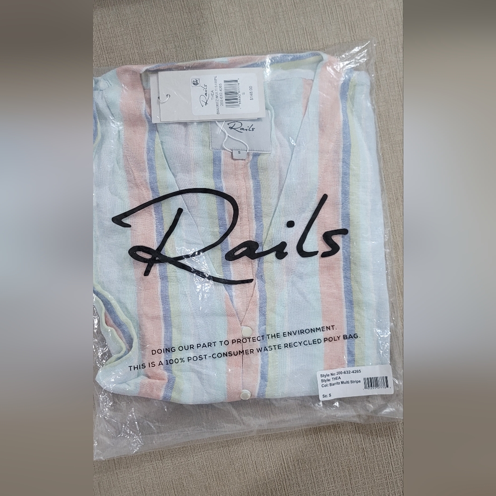 Rails Thea Top Small NWT
